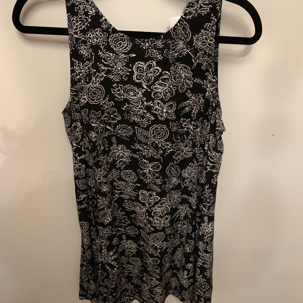 Black fit & flare dress